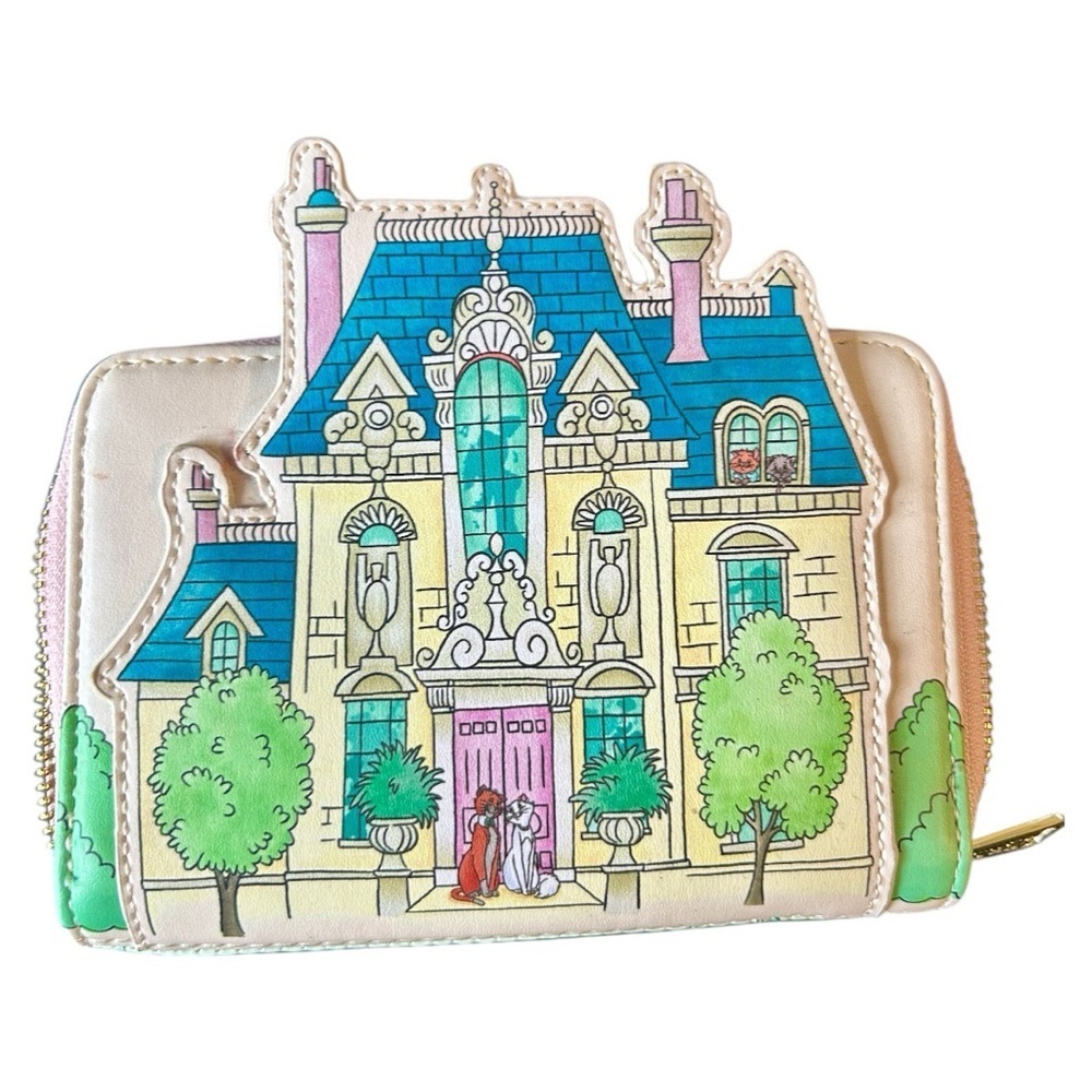 NWOT Loungefly The Aristocats Marie House Zip Around Wallet - Picture 2 of 9